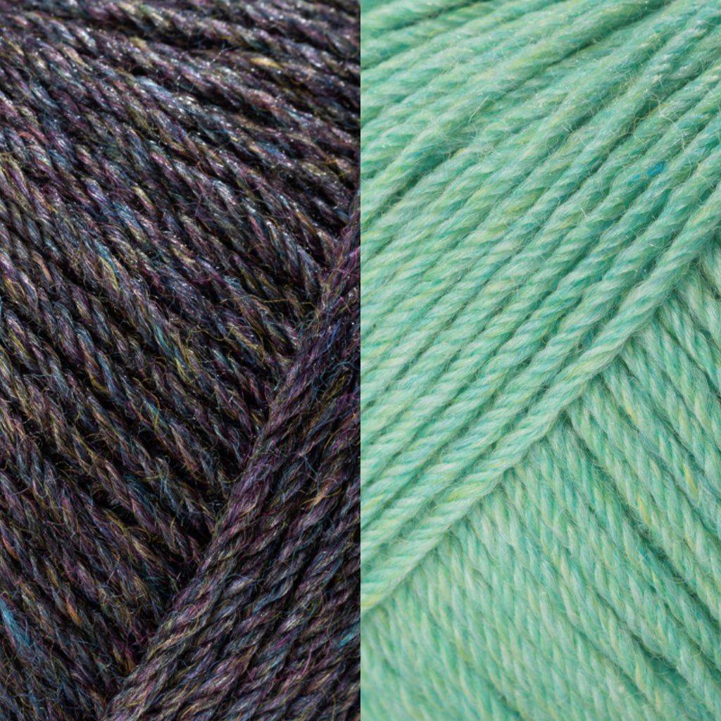 Main: Black Opal / Contrast: Wild Mint