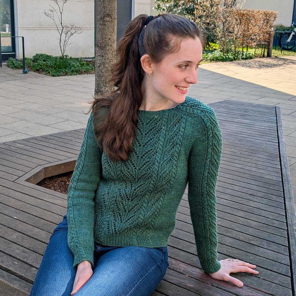 Low Tide Sweater by Unwind Knitwear