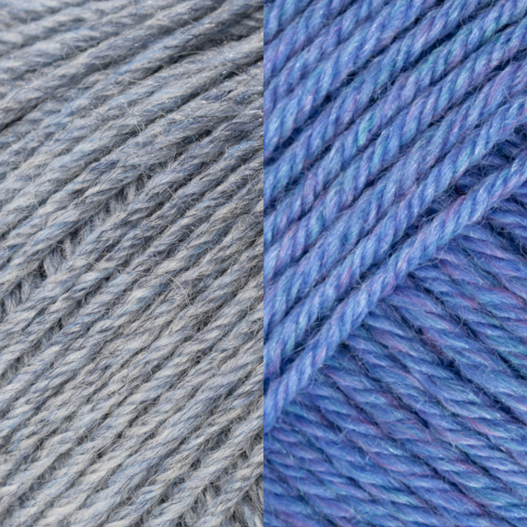 Main: Silver Lining / Contrast: Kingfisher