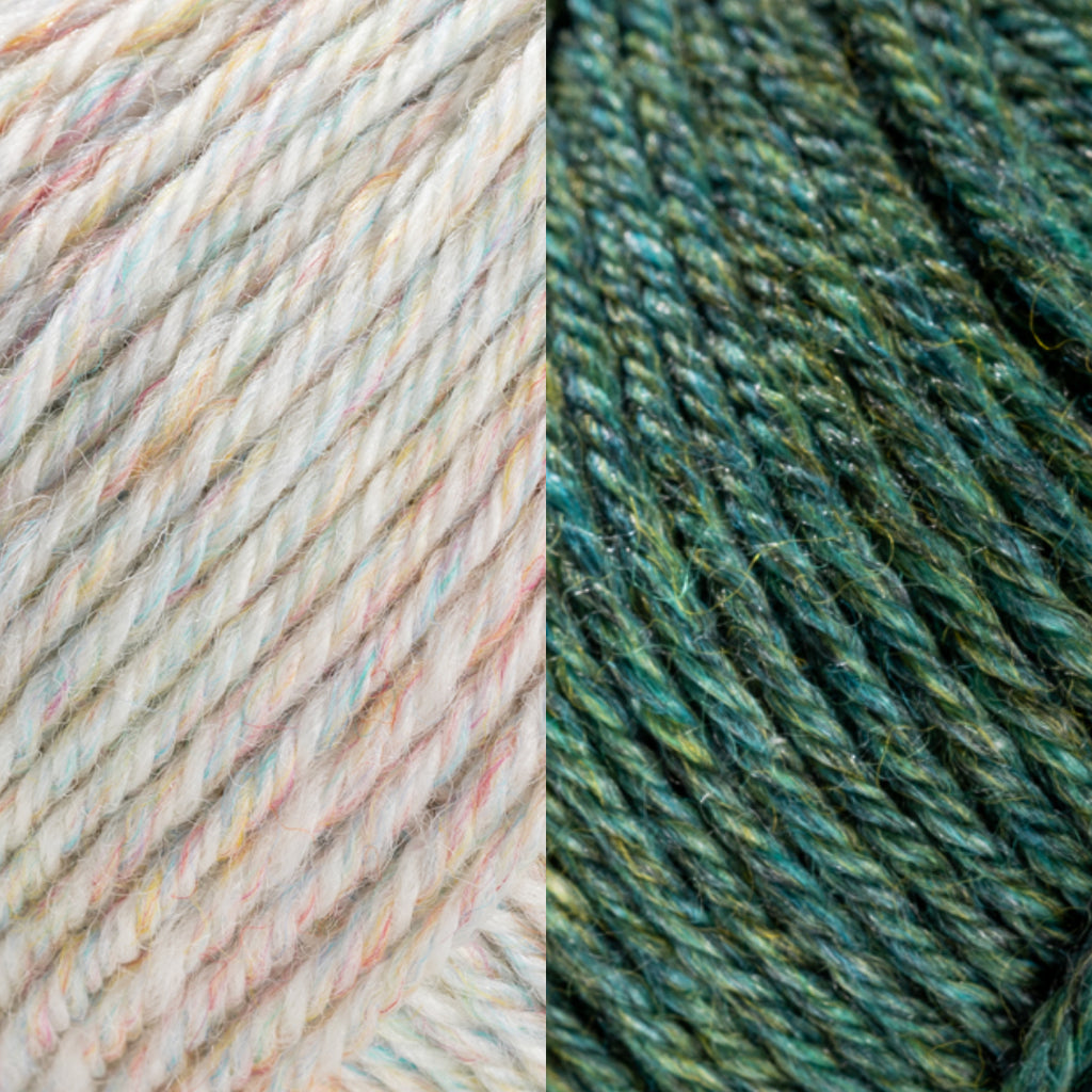 Main: White Opal / Contrast: Billabong