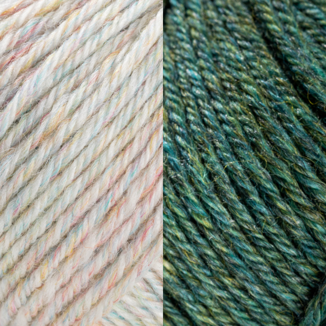 Main: White Opal / Contrast: Billabong